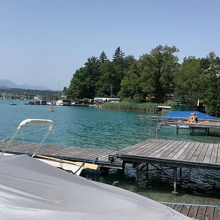 Ferienwohnung Velden Am See - 24 Holiday Mit Seezugang 沃尔特湖畔韦尔登 外观 照片