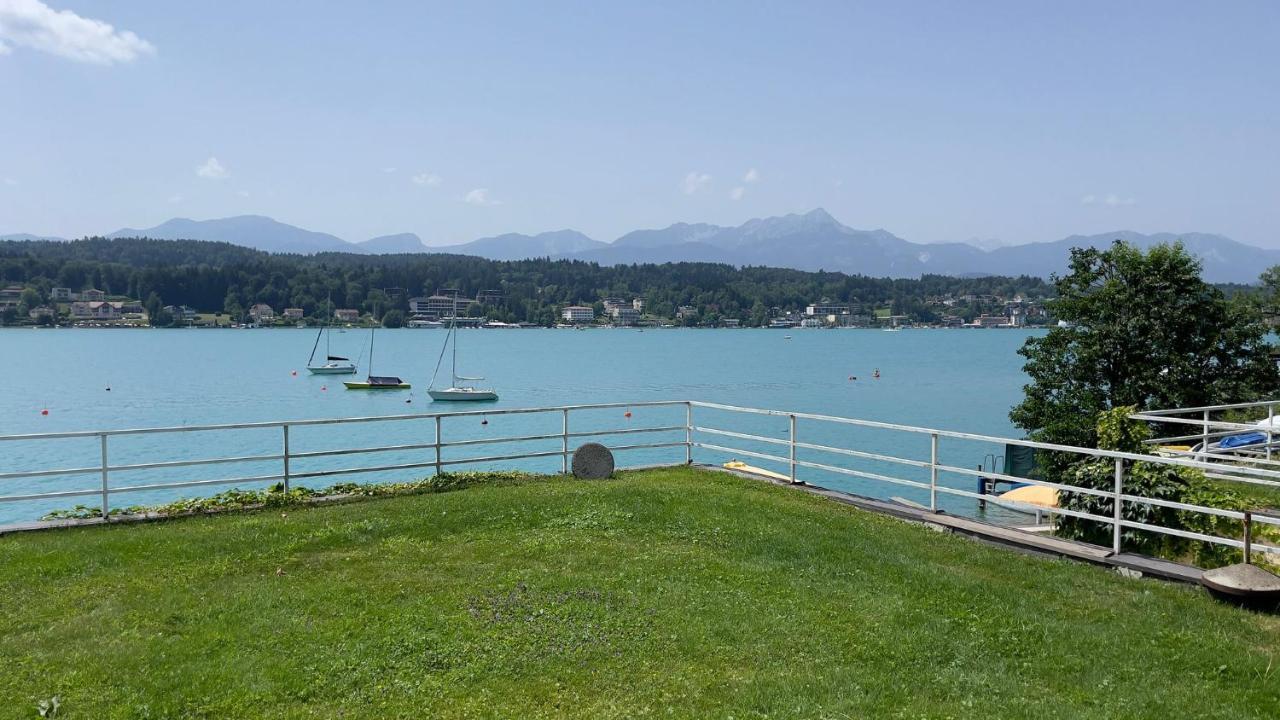 Ferienwohnung Velden Am See - 24 Holiday Mit Seezugang 沃尔特湖畔韦尔登 外观 照片