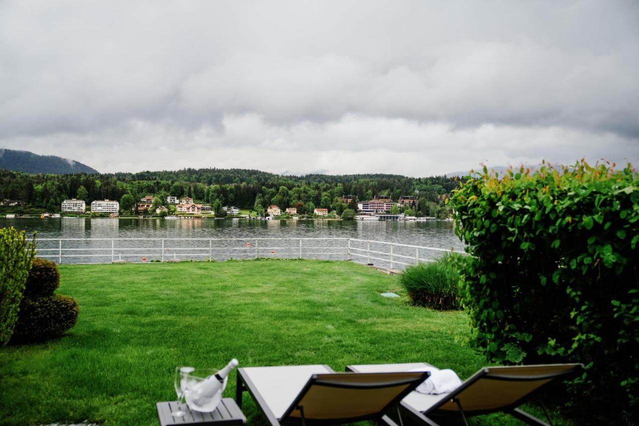 Ferienwohnung Velden Am See - 24 Holiday Mit Seezugang 沃尔特湖畔韦尔登 外观 照片