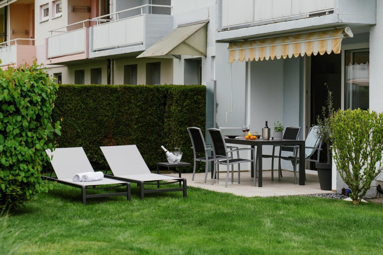 Ferienwohnung Velden Am See - 24 Holiday Mit Seezugang 沃尔特湖畔韦尔登 外观 照片